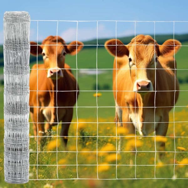 4x164 ft Advanced Weave Enclosures Long-Lasting and Secure Galvanized Farm Fence