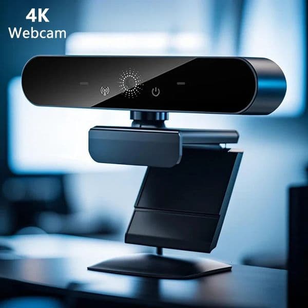 4K Webcam for PC Computer Camera with Microphone HD 2K 1080P Auto Focus USB Plug and Play Laptop Web Camera for Video Calling 260611