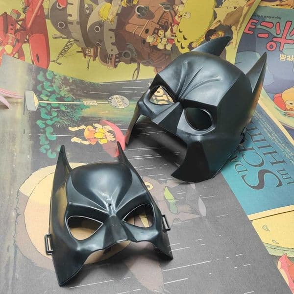 Xinshi Halloween Full Face Student Cosplay Batman Pullover Version Batman Full Face Mask L260611