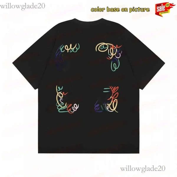 Designer off shirt New Fashion Luxury shirt mens designer clothes tee shirt Mens Loose Tees Man Casual Street graffiti Shirt Sweatshirt Off Whithe Hoodies 590