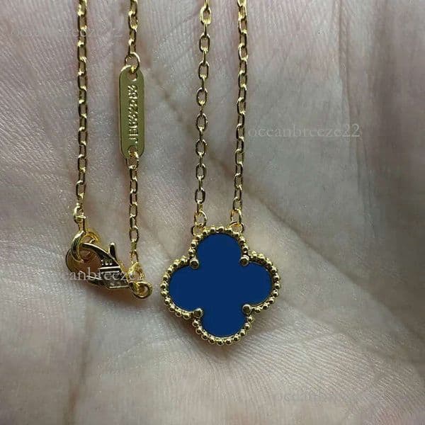 Classic Four-leaf Clover Necklaces Designer Brand Necklaces Luxury Necklaces for Women Mother-of-Pearl Necklaces bef