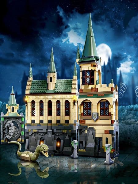 1176pcs Magic School Chamber of Secrets Style Building Blocks Model Wizard Castle Toy Set DIY Assembly Toy Display Gift L260612