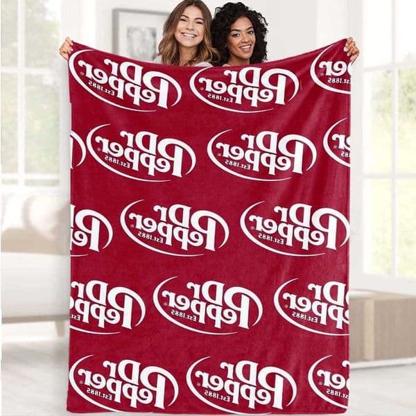 Dr Unique Pepper Print Soft Warm Flannel Throw Blanket-Versatile for SofaBedOfficeCamping All-Season Cozy Nap Blanket D260612