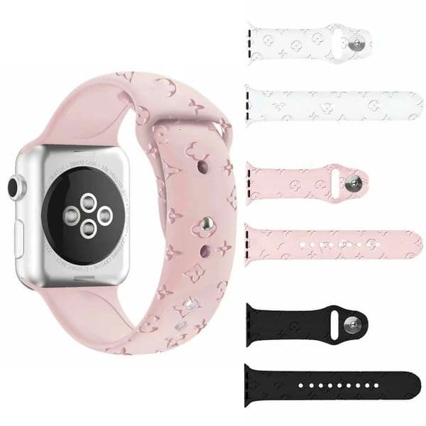Replacement Watch Band 2026 AAAA Designer Silicone Smart Soft Strap Soft Strap Universal Wristband Universal Wristband Straps For Apple 38 40 41 42 44 45 46