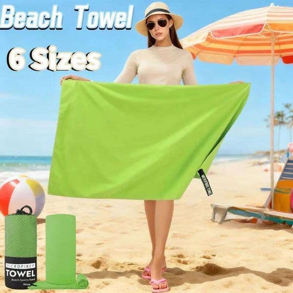 Microfiber Ice Cold 6 Sizes Quick Dry Super Absorbent Towel Beach Gym Yoga Camping Travel Sports Portable Storage Bag 26L0612