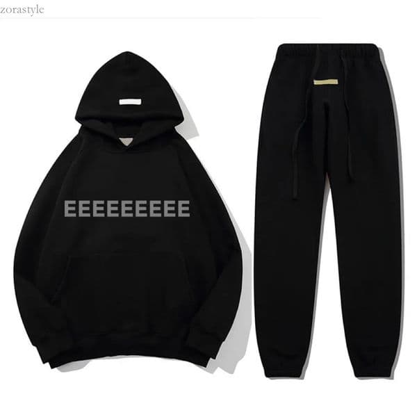 designer tracksuit essentials tracksuit mens Hoodies Sweatshirts Designer Womens Pullover Streetwear Hoodie Oversized Hooded Jumper Refflective Letter 007