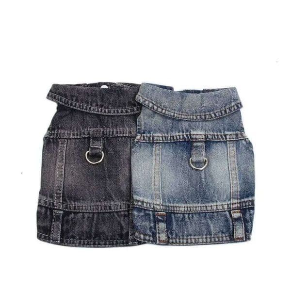 Pet Supplies dog cat Dog Cat Supplies Pets Dogs Jeans Coat Et Towable Denim Vest Cat Puppy Spring/Autumn Clothes Apparel 4 Free Shipping004 Shipping004 003