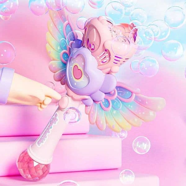 Automatic Bubble Blowing Handheld Electric Magic Girl Birthday Gift Wedding Toy for Kids and Fairies L260612VNAV