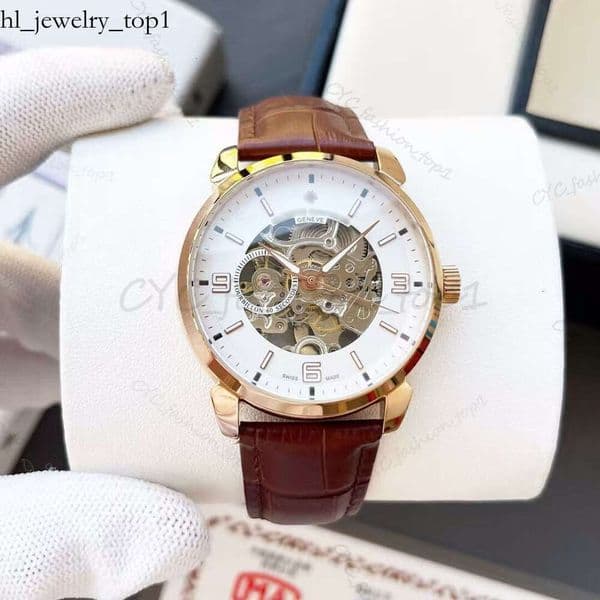 High-Quality Business Mens Vacherin Watches Leather Luxury Quartz Movement Wristwatch Fashion Casual Watch Chronograph Holiday Couple Gift Watches 3A Clock 6C0