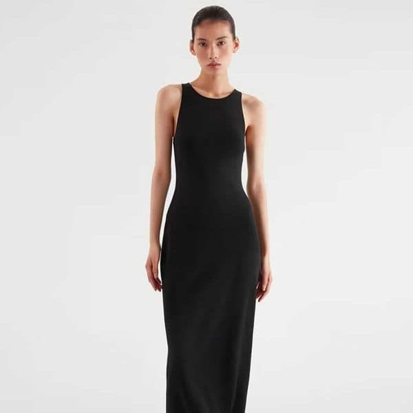 Womes Desiger casual dress promdress dresses Simple Kitted fabric has a elastic weight of approximately 45-60KG women top S260612