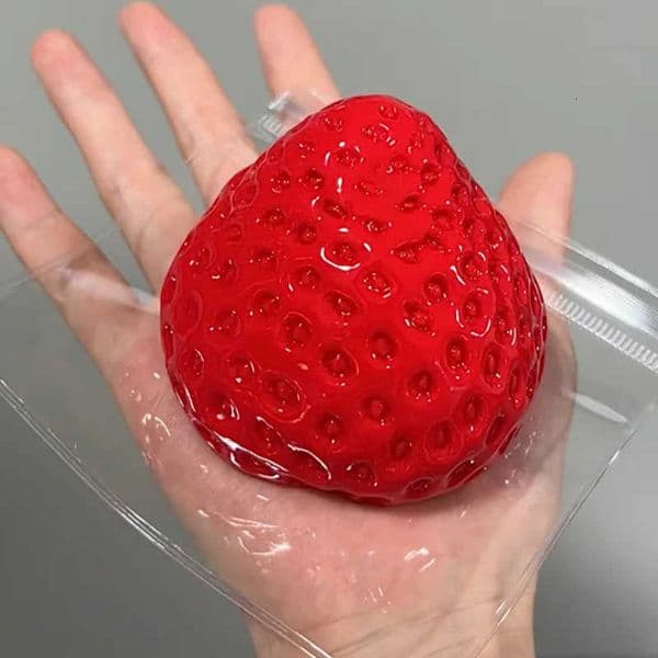 Fidget 2026 Squishy Strawberry Taba Toy - Slow Rebound Stress Relief Toy for Kids Adults Office Party Favors - Squeeze GiftR260612