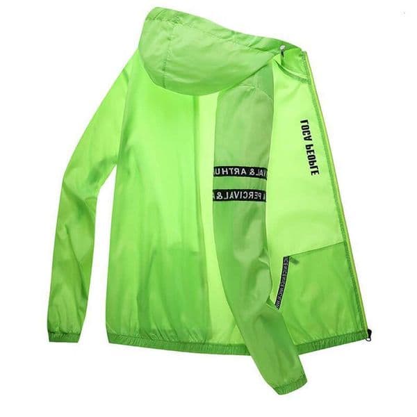 Clothes Ultrathin Waterproof Summer Sunscreen Quick-Dry Bicycle Men Running Camping Breathable Coat Thin M260612