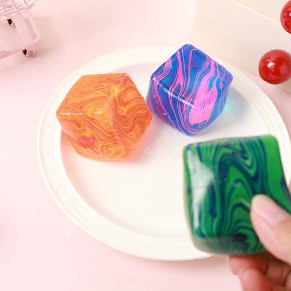 Malt Cube Snowflake Sugar Ice Squishy Blind Box Stress Relief Slow Rebound Anti-Anxiety Squeeze Toy Puzzle Hands-On Toys M260613