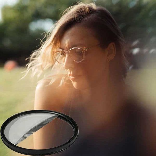Split Diopter Prism Camera Foreground Magnifying Blur Filter Film Television Split-Field Props SLR Photography Accessories L251111