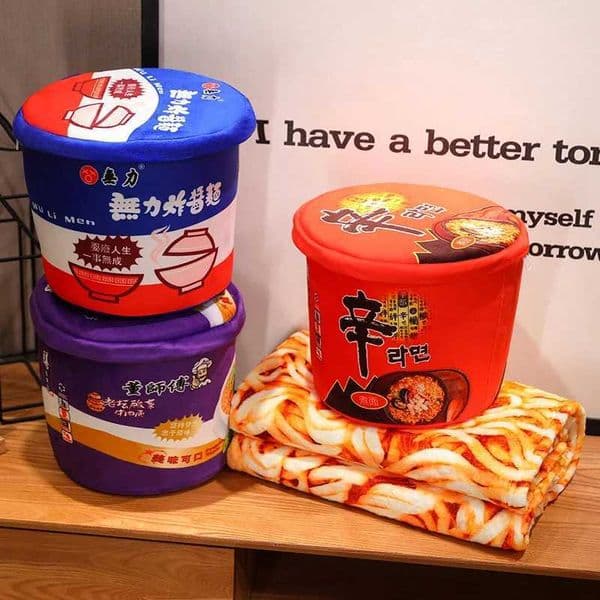 1Pc Simation Instant dle Bucket Plush Toys Delicious dles Lifelike Blanket Amazing low for Birthday Xmas Gift J260612