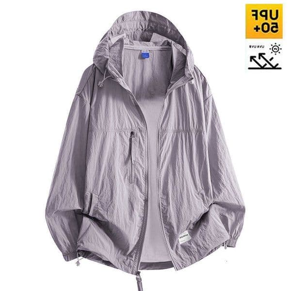 Hooded UPF50 Protection Summer UV Unisex Ultra Thin Ice Silk Fishing Skin Coats with Quick-Dry Technology Outdoor Sports M260612