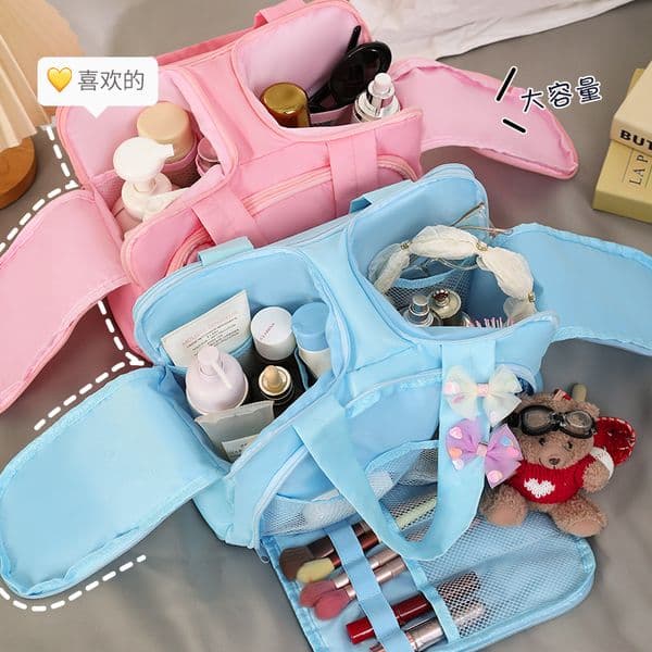 Hot-selling Cosmetic Bag for Women Portable Large-capacity Partition Storage Bag Travel Toilet Bag Luggage Bag