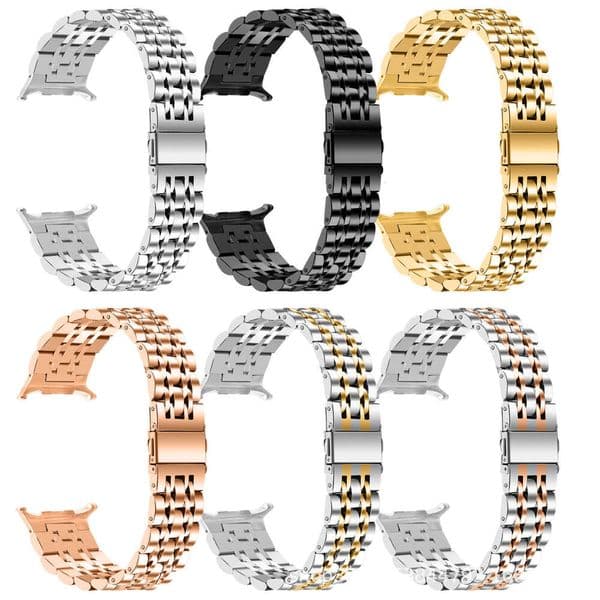 for Galaxy Watch8 stainless steel metal seven-bead Samsung Ultra strap, model