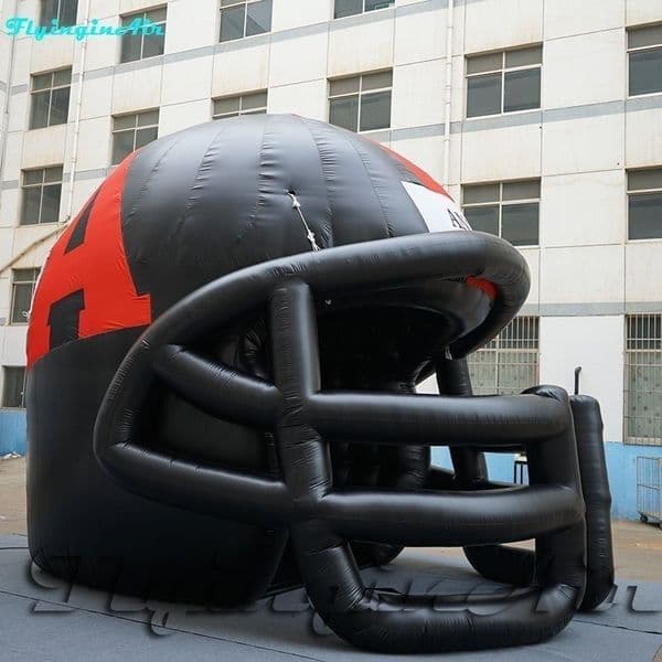 Football Players Entrance Archway Inflatable Helmet Tunnel Inflated Sports Channel
