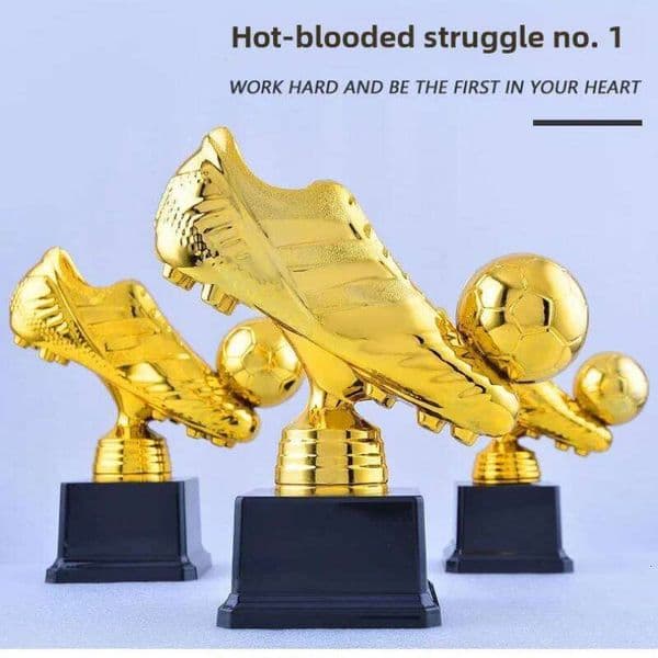 Boot Golden Globe Award Football Plastic Crafts Gift Souvenir Zinc Alloy Trophy Medal J260613