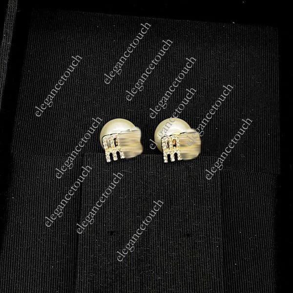 lunette miumous earrings Designer Earrings Letter MM Latest Design Luxury Earring High Quality Earing Girl Style Fashion Jewelry Accessories 87f