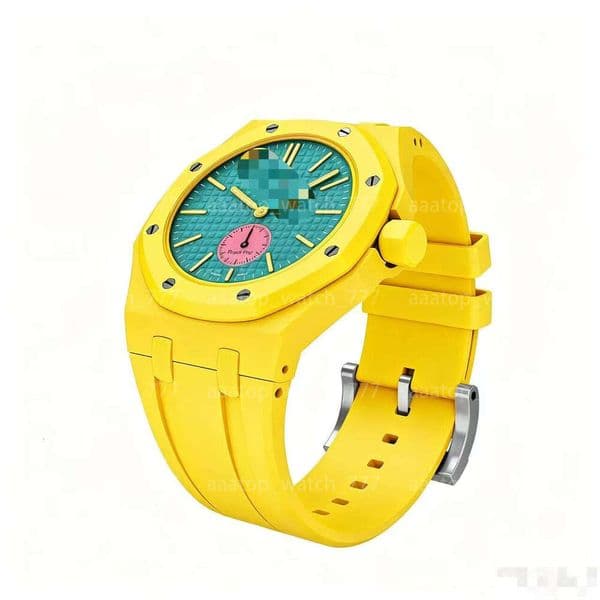 Royal ST POP Quartz/Automatic Watch Ceramic Dial 8 Color Leather Lanyard LOVER watch Men women Watch Gift with box