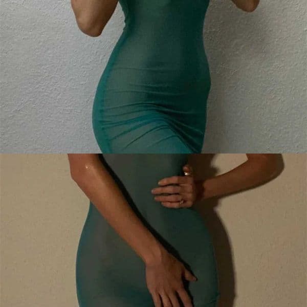 See Through Mesh Long Maxi Dress Women Sexy Strap High Split Dress Club Party Beach Summer Backless Vestidos robe L260610