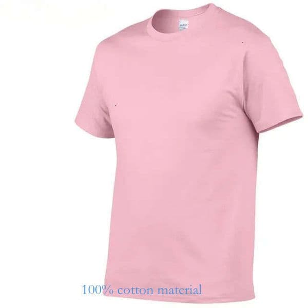 Gildan Summer Casual T Shirt Mens Short Sleeve Top 100 Cotton Solid Color Sweatshirt Comfortable Breathable Men Clothing f4e