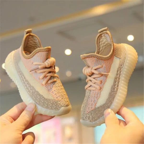 2026 Kid Shoes Spring Autumn Childrens Sports Flying Woven Breathable Kids Athletic Shoe basketball Boys Girls Sneakers Soft-Soled Toddler Baby Shoes