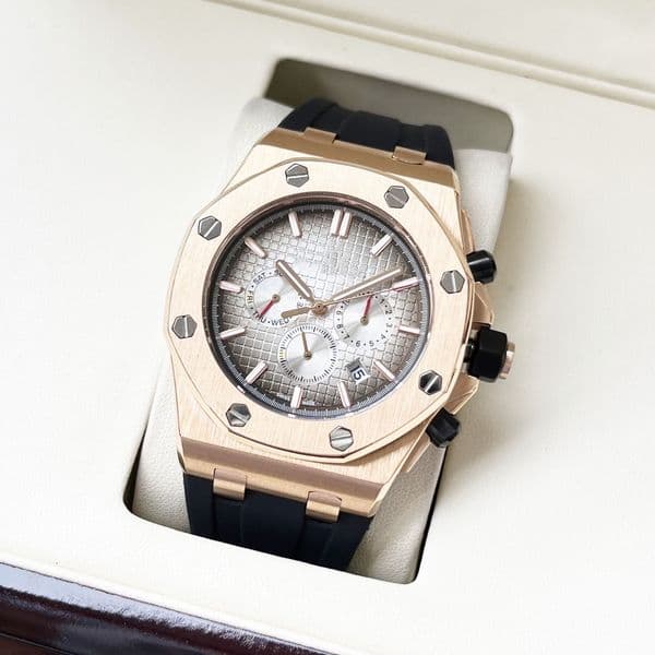 Factory Montre DE Luxe 44mm automatic mechanical movement steel case luxury watch mens watches Wristwatches waterproof 05