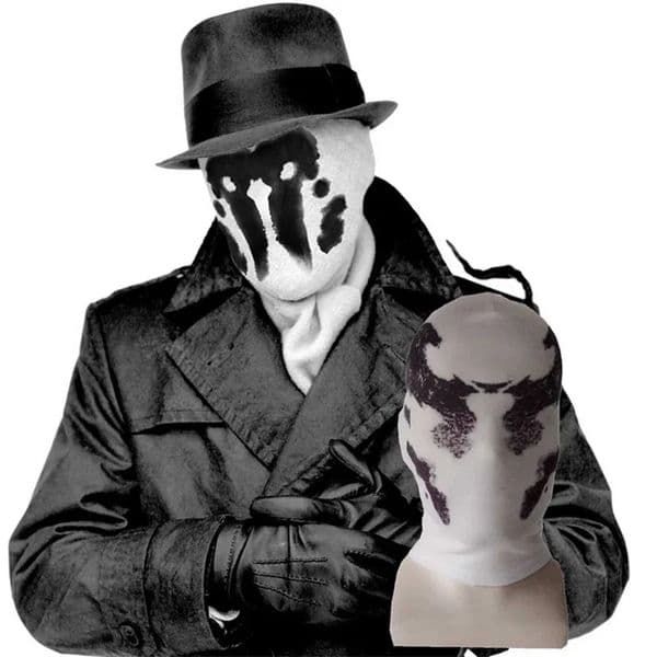 Rorschach Mask Halloween Inkblot Masks Watchmen Costume Cosplay Masques Anime Mascarillas Superhero Face Mascaras Party Props 260612