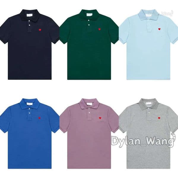 Commes shirt Mens Polo Shirts Play Designer Business Sports Golf T Shirt Paris Fashion Streetwear Luxury Desvgracon Clothes France High Street Casual Cotton 07d 5ca