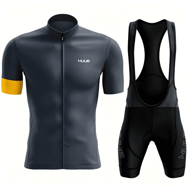 outdoor 2026 New Cycling Jersey Sets HUUB Team Short Sleeve Set Bib Shorts Ropa Ciclismo Bicycle Clothing MTB Bike Uniform Men Clothes Free Shipping