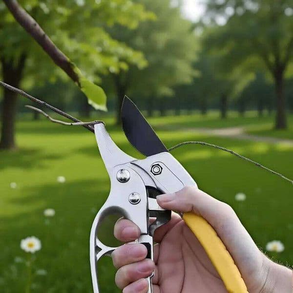 Professional Garden Pruning Shear Fruit Tree High Carbon Steel Scissors Gardening Plant Scissor Branch Pruner Trimmer ToolsHot 26L0615