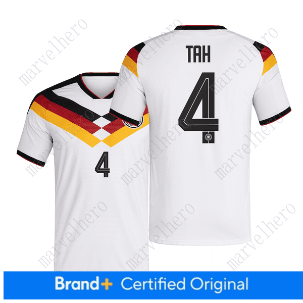 Germany Jersey World Cup 2026 Boy Girl T Shirt Jonathan Tah 4 Child Kid Tops German National Soccer Team T-shirt Flag Football Stars Children Short Sleeves Tshirt
