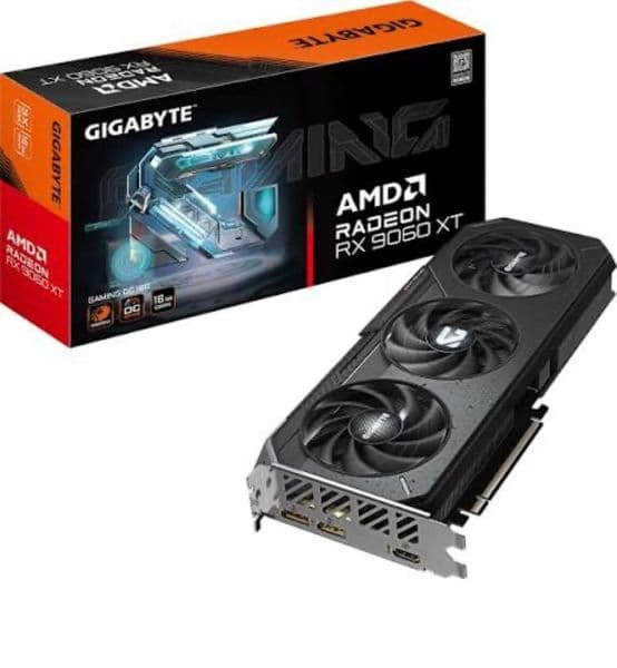 BRAND NEW GIGABYTE Radeon RX 9060 XT Gaming OC 16G Graphics Card, PCIe 5.0, 16GB GDDR6