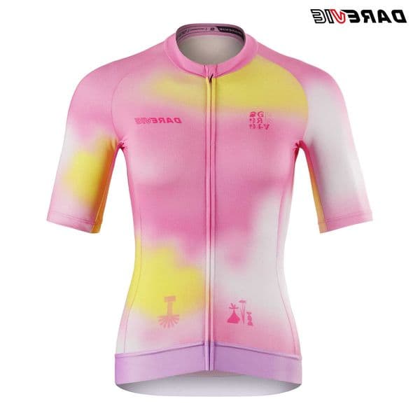 Anti-Slip DAREVIE Cycling Jersey Comfortable Training Level Women Cycling Quick Dry Lightweight Soft Cycling Clothing M260616