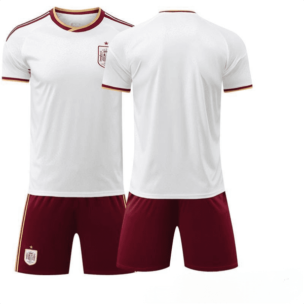 Freeshipping World Cup 2026 SPAIN Away 19 yamal 9 GAVI dult youth men's short-sleeved casual football jersey set