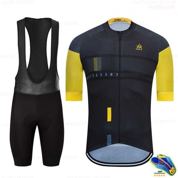 Raphaful Short Sleeve Jersey Gobikeful Sets Ropa Ciclismo Hombre Summer Cycling Clothing Triathlon Bib Shorts Suit Bike Uniform M260616