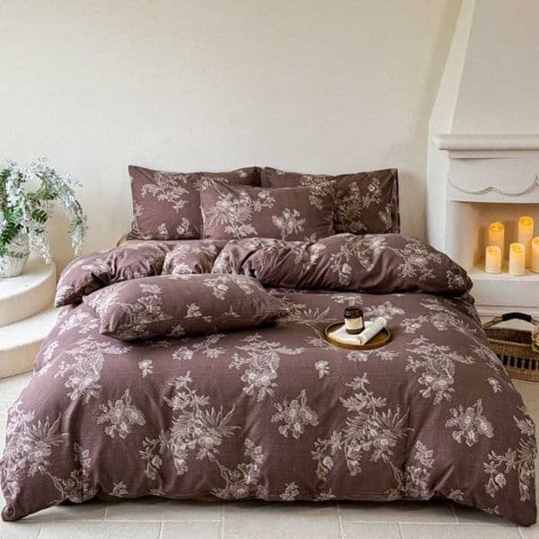 New 2026 A Soft and Retro French Cloud Cotton Single Duvet Cover Spring and Autumn Breathable Skin Friendly Quilt Cover D260616