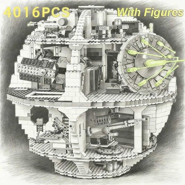 2026 Hot-selling spaceship building block assembly platform model toy boy children christmas birthday gift L260616E6MO