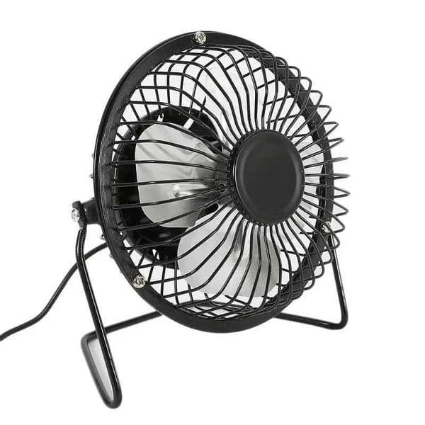 4-inch USB Strong Wind Silent MINI Fan Desk 360 Degree Rotatable Summer Cooling Portable Fan for Laptop Notebook Ofiice Z260616