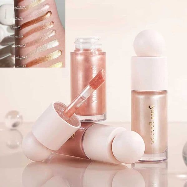 Beauty Liquid BHighlighter Rare Contour High Glossy Finish Luminizer Makeup Gel Face Body Brighten Glitter Natural Contour M260616