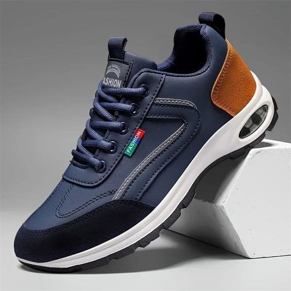 Mens Trendy Sports Shoes Lightweight Breathable Modern Non Slip Suede Detailing Outdoor Stylish Daily Wear Men Sneakers 260615
