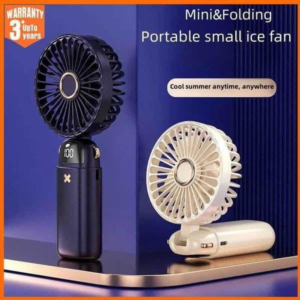USB Mini Handheld Small Fan Portable Silent Office Desk Student On Dormitory Charging Outdoor Hand Holding Fan Small Z260616
