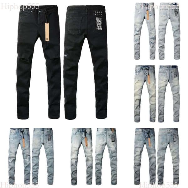 designer jeans ksubi jeans men's jeans Ripped jeans Black kusbi jeans High end Quality Straight Retro Shinny Casual Sweatpants Retro jeans 4b7