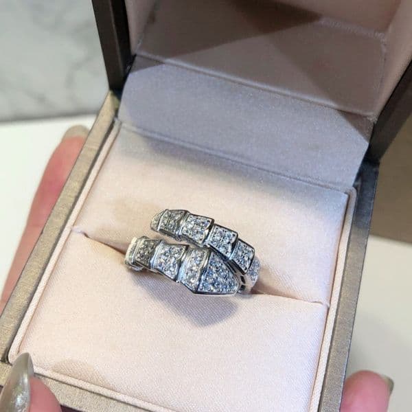 Luxury Designer Silver Rings Designer for Women Men High Wedding Ring Stackable Couple Luxury Jewelry Gift Pretty