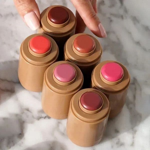 Designer Makeup 2 Pcs Wholesale 7 Colors Blush Makeup luxe 5.3G Face Cheek Stick Beau Cosmetics Piggy Freckle Toasted Teddy Sleep Girl Juice Box Spicy Marg Lo