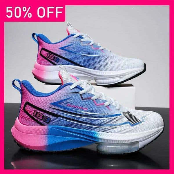 Unisex Sports Summer New Thick Sole Cushioning Anti Slip Rebound Professional Running Training Shoes for Teenagers W260616