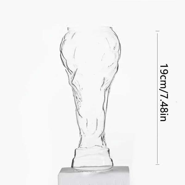 World Football Award Ceremony Trophy Shape Beer Glass High Borosilicate Glass 450ml Fan Gift for 2026 Soccer Matches Parties J260616